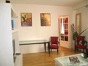Par&iacute;s 1 Dormitorio alojamiento - sala (PA-4002) photo 3 de 4
