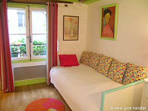 Paris 2 Zimmer ferienwohnung - wohnzimmer (PA-4012) photo 9 von 11
