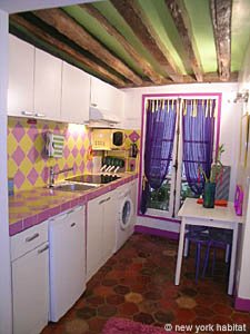 Paris 2 Zimmer ferienwohnung - k&uuml;che (PA-4012) photo 2 von 3