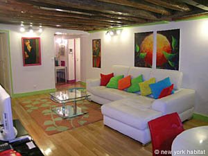 Paris 2 Zimmer ferienwohnung - wohnzimmer (PA-4012) photo 2 von 11
