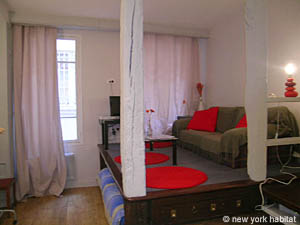 Paris Studiowohnung ferienwohnung - wohnzimmer (PA-4014) photo 1 von 8