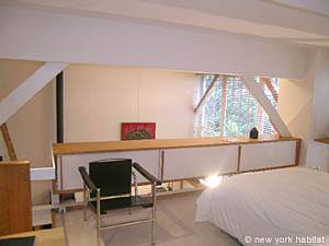 Par&iacute;s 1 Dormitorio - Loft - D&uacute;plex apartamento - dormitorio (PA-4015) photo 2 de 5