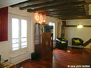 Paris 2 Bedroom apartment - living room (PA-4016) photo 1 of 5