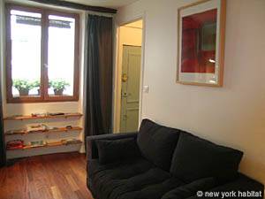 Paris Studio avec Alc&ocirc;ve T1 appartement location vacances - s&eacute;jour (PA-4022) photo 4 sur 8