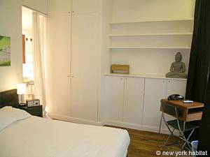 Paris 2 Zimmer wohnungsvermietung - schlafzimmer (PA-4031) photo 4 von 6