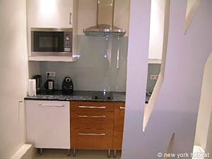 Paris 2 Zimmer wohnungsvermietung - k&uuml;che (PA-4031) photo 2 von 5