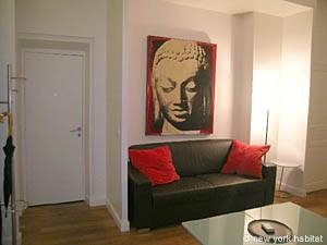 Paris 2 Zimmer wohnungsvermietung - wohnzimmer (PA-4031) photo 2 von 5