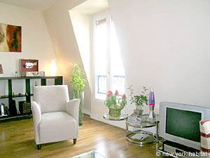 Paris 1 Bedroom accommodation - living room (PA-4034) photo 2 of 14