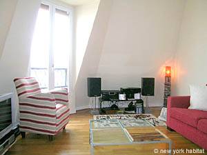 Paris 1 Bedroom accommodation - living room (PA-4034) photo 6 of 14