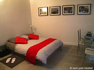 Paris Studio T1 logement location appartement - s&eacute;jour (PA-4035) photo 2 sur 8