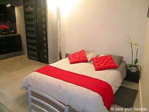 Paris Studio T1 logement location appartement - s&eacute;jour (PA-4035) photo 6 sur 8