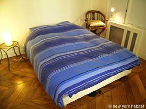 Paris 3 Zimmer wohnungsvermietung - schlafzimmer 1 (PA-4057) photo 2 von 8