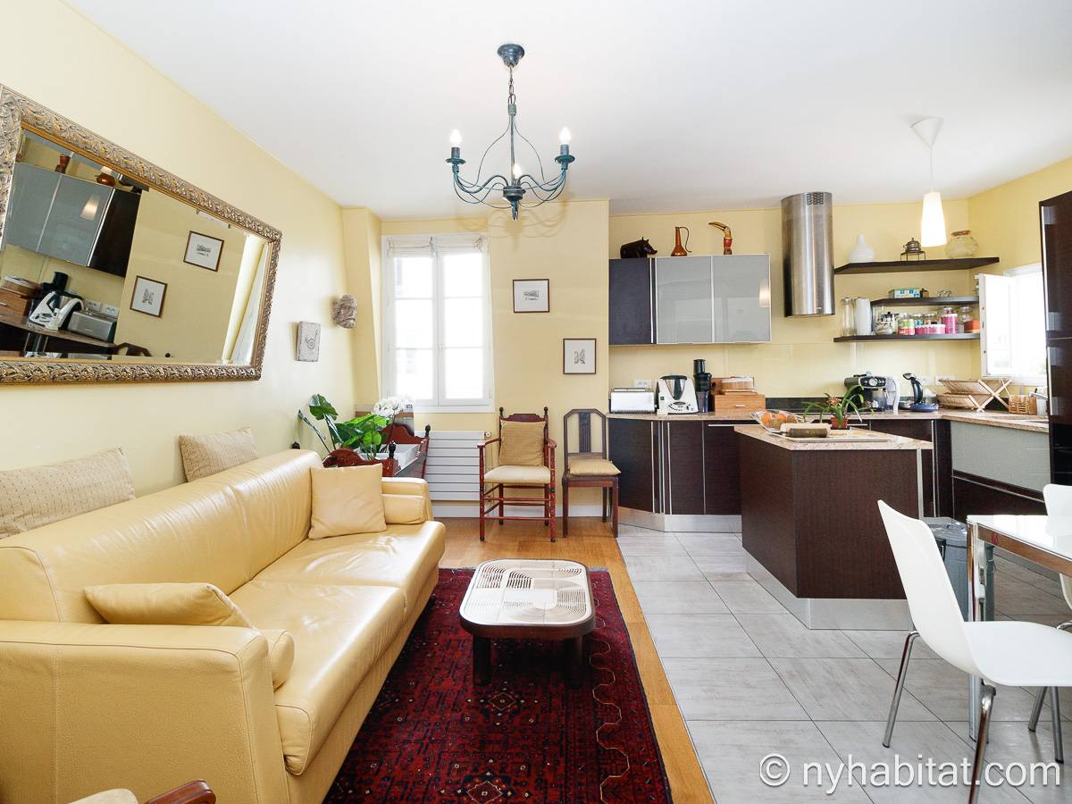 Paris - 1 Bedroom accommodation bed breakfast - Apartment reference PA-4073