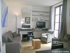 Parigi 1 Camera da letto appartamento casa vacanze - soggiorno (PA-4074) photo 2 di 10