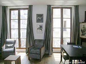 Parigi 1 Camera da letto appartamento casa vacanze - soggiorno (PA-4074) photo 3 di 10