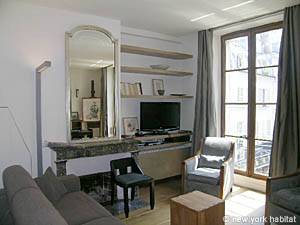 Parigi 1 Camera da letto appartamento casa vacanze - soggiorno (PA-4074) photo 4 di 10