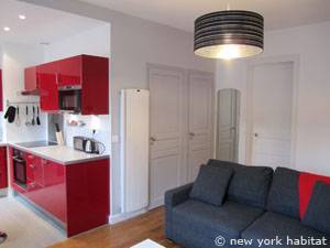 Paris 1 Bedroom accommodation - living room (PA-4147) photo 3 of 6