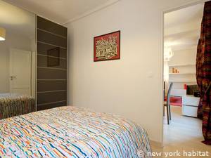Paris 2 Zimmer wohnungsvermietung - schlafzimmer (PA-4163) photo 3 von 3