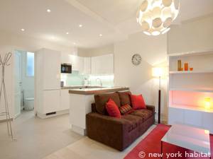 Paris 2 Zimmer wohnungsvermietung - wohnzimmer (PA-4163) photo 3 von 6