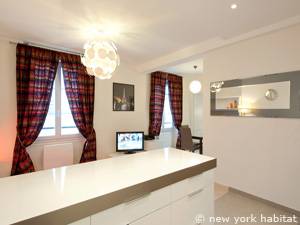 Paris 2 Zimmer wohnungsvermietung - wohnzimmer (PA-4163) photo 6 von 6