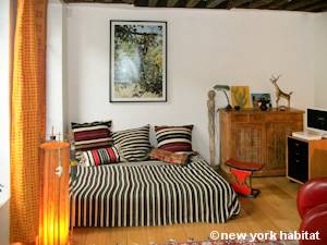 Paris 1 Bedroom - Duplex accommodation - living room (PA-4237) photo 3 of 12
