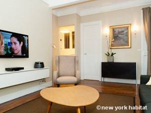 Parigi 1 Camera da letto appartamento casa vacanze - soggiorno (PA-4255) photo 3 di 4
