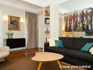 Parigi 1 Camera da letto appartamento casa vacanze - soggiorno (PA-4255) photo 4 di 4