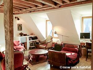 Paris T4 - Loft - Triplex appartement location vacances - Appartement r&eacute;f&eacute;rence PA-4264