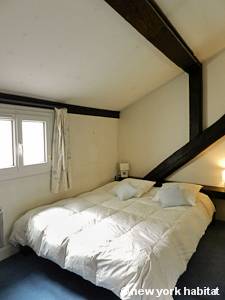 Paris T2 - Duplex - Penthouse logement location appartement - chambre (PA-4274) photo 2 sur 3