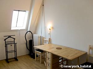 Paris Studio T1 logement location appartement - s&eacute;jour (PA-4277) photo 2 sur 8