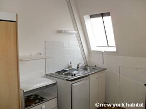 Paris Studio T1 logement location appartement - cuisine (PA-4277) photo 1 sur 1