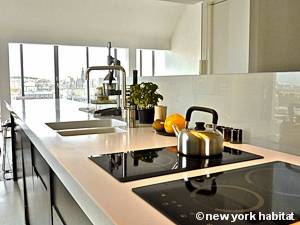 Paris T2 - Loft - Penthouse appartement location vacances - cuisine (PA-4278) photo 3 sur 3 Paris T2 - Loft - Penthouse appartement location vacances - cuisine (PA-4278) photo 3 sur 3