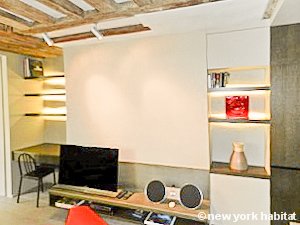 Paris T2 logement location appartement - s&eacute;jour (PA-4293) photo 4 sur 4