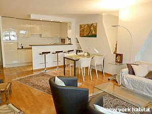 Paris 2 Bedroom accommodation - living room (PA-4300) photo 4 of 5
