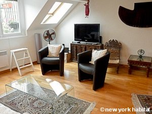 Paris 2 Bedroom accommodation - living room (PA-4300) photo 2 of 5