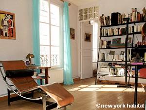 Paris 1 Bedroom apartment - living room (PA-4301) photo 4 of 9