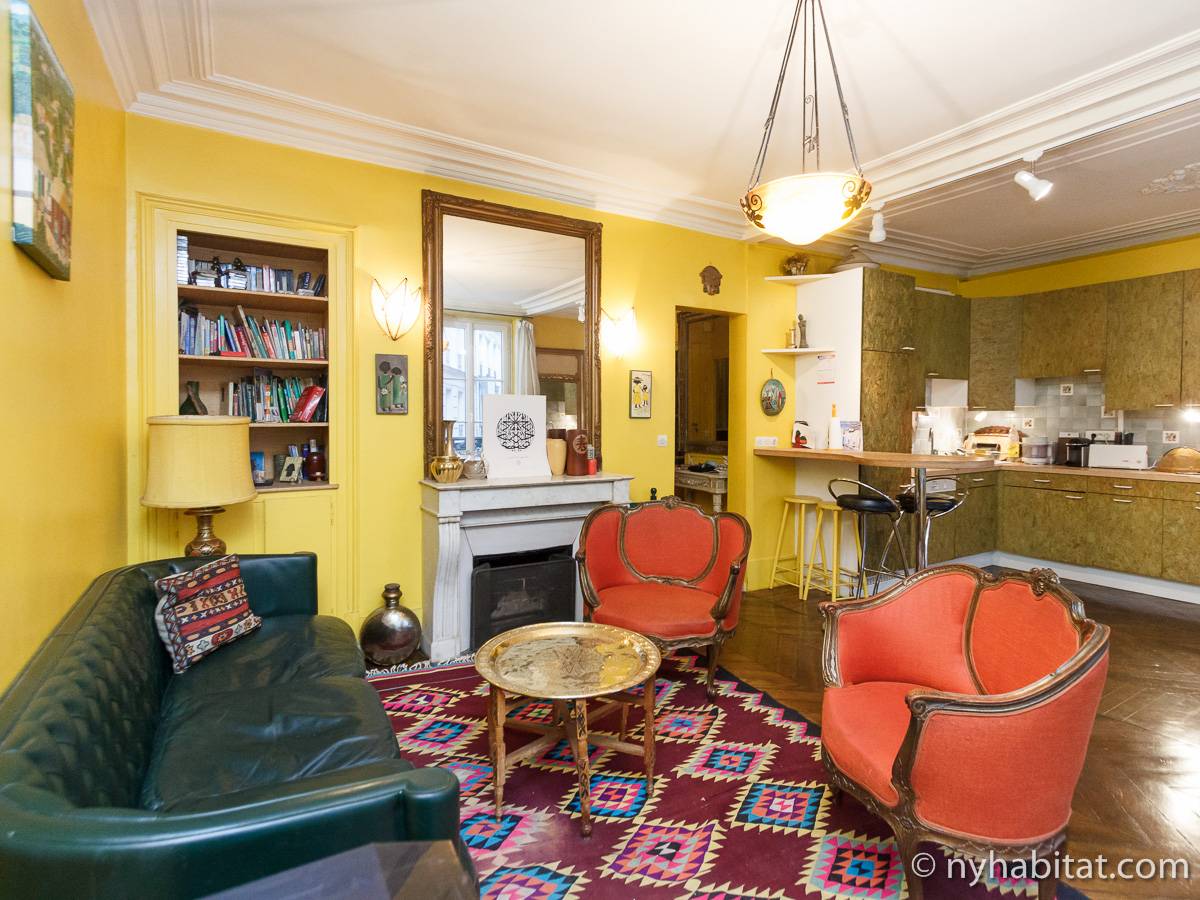 Paris Apartment 2 Bedroom Apartment Rental in Pigalle, Opéra Grands