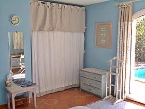 South France - Montpellier Region - 2 Bedroom - Villa accommodation bed breakfast - bedroom 1 (PR-86) photo 3 of 4