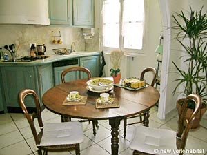 Sud de la France - Aix en Provence - Marseille - T2 logements location appartements - cuisine (PR-411) photo 1 de 4