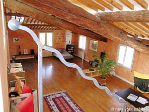Sur de Francia - Aix en Provence - Marsella - 2 Dormitorios - Loft - &Aacute;tico apartamento - sala (PR-479) photo 1 de 17