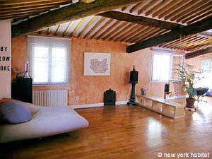 Sur de Francia - Aix en Provence - Marsella - 2 Dormitorios - Loft - &Aacute;tico apartamento - sala (PR-479) photo 5 de 17