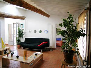 Sur de Francia - Aix en Provence - Marsella - 2 Dormitorios - Loft - &Aacute;tico apartamento - sala (PR-479) photo 9 de 17