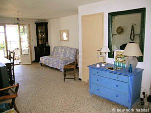 S&uuml;dfrankreich - C&ocirc;te d'Azur - 3 Zimmer - Duplex - Villa ferienwohnung - wohnzimmer (PR-537) photo 2 von 10