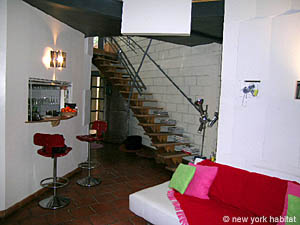S&uuml;dfrankreich 2 Zimmer - Loft ferienwohnung - wohnzimmer (PR-611) photo 1 von 9