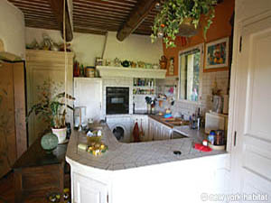 Sud de la France - Provence - Luberon - T3 - Villa appartements location vacances - chambre 2 (PR-637) photo 2 de 11
