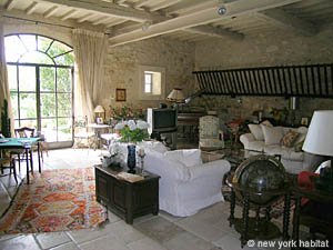 South France - Alpilles - 5 Bedroom - Mas accommodation - living room (PR-719) photo 1 of 17