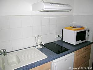 Sud de la France - Côte d'Azur - Studio T1 appartement location vacances - cuisine (PR-734) photo 2 sur 3 Sud de la France - Côte d'Azur - Studio T1 appartement location vacances - cuisine (PR-734) photo 2 sur 3