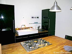 Sud de la France - C&ocirc;te d'Azur - T3 appartements location vacances - cuisine (PR-829) photo 1 de 6