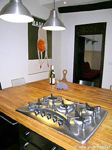 Sud de la France - C&ocirc;te d'Azur - T3 appartements location vacances - cuisine (PR-829) photo 6 de 6