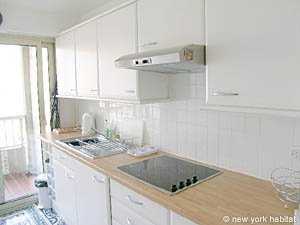 Sud de la France - C&ocirc;te d'Azur - T2 appartement location vacances - cuisine (PR-850) photo 2 sur 8